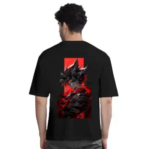 Dragon Ball Z Vibrant Cool Printed Pure Cotton Oversized Tshirt