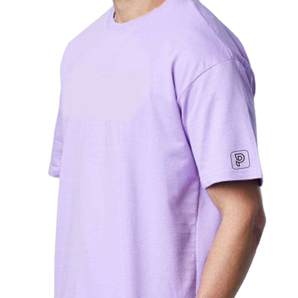 Printsflix Deadpool Wolverine Drop Shoulder Pure Cotton Round Neck Lavender Oversized Tshirt -Unisex - Image 3